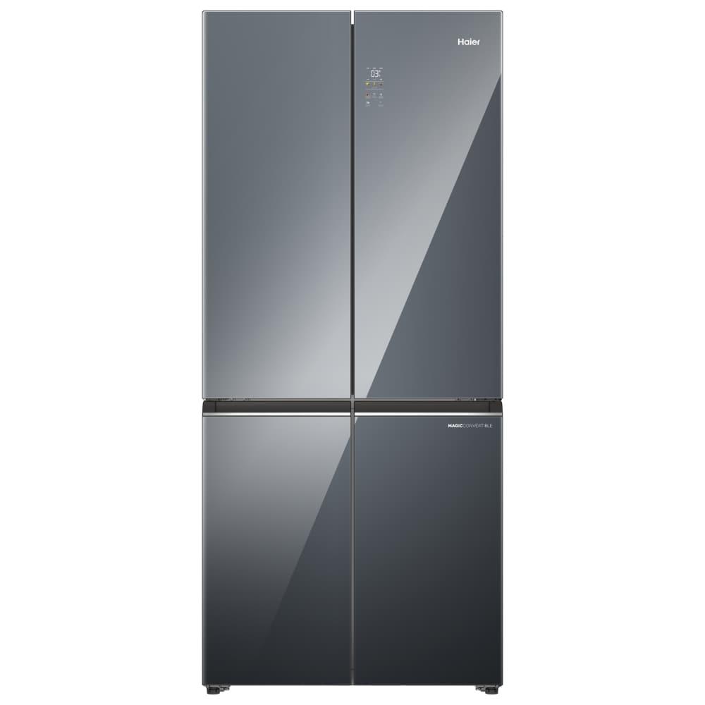 Haier 520 L 3 Star Frost Free Side by Side Convertible Refrigerator, HRB-600MGU1, Mirror Glass