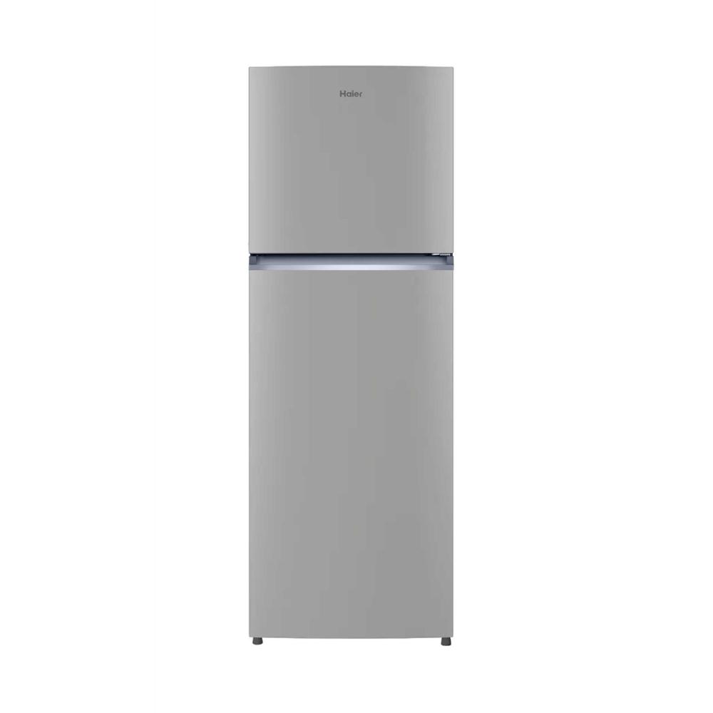 Haier 240 L 2 Star Double Door Refrigerator (HRF-2902IEBSA-P, Brushline Silver)