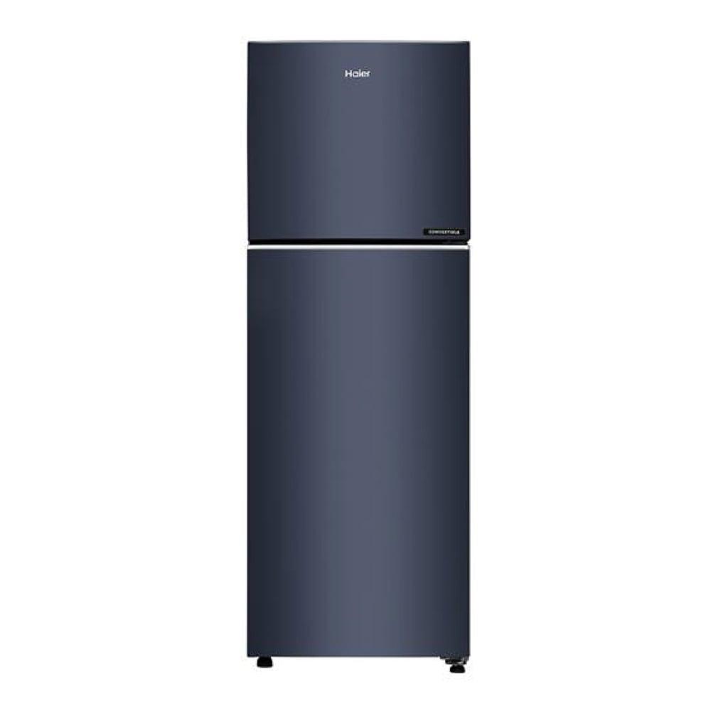 Haier 268 L 2 Star Double Door Refrigerator (HRF-3182IBNSA-P, GE Black)