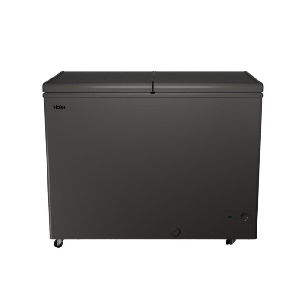 Haier 310 L 4 Star DDTCNV HFC-335DET4 TN Deep Freezer, Titanium Grey
