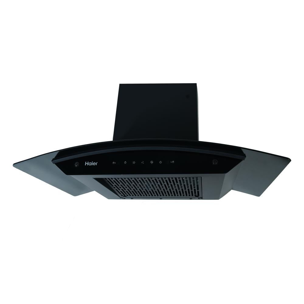 Haier FC517C00M-HIH-G1600-IN Kitchen Hood, Black