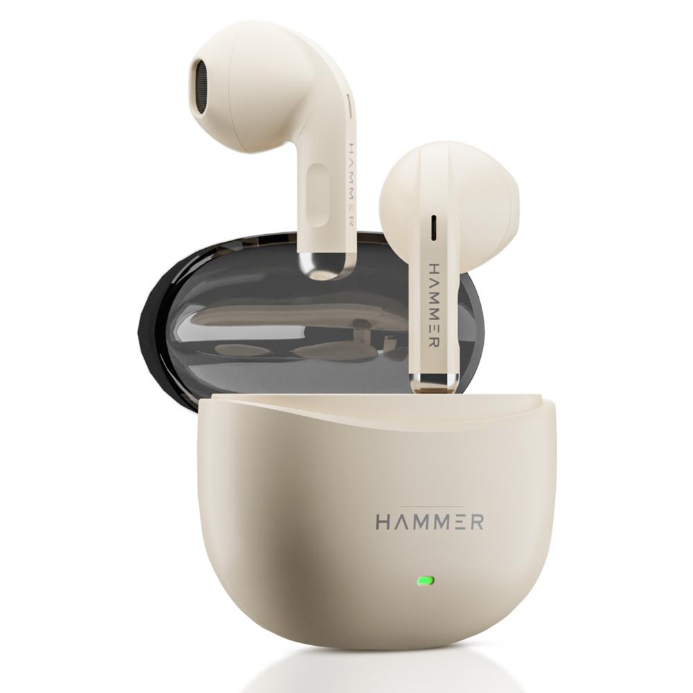 Hammer TWS Ultra Pods Earbuds, Beige