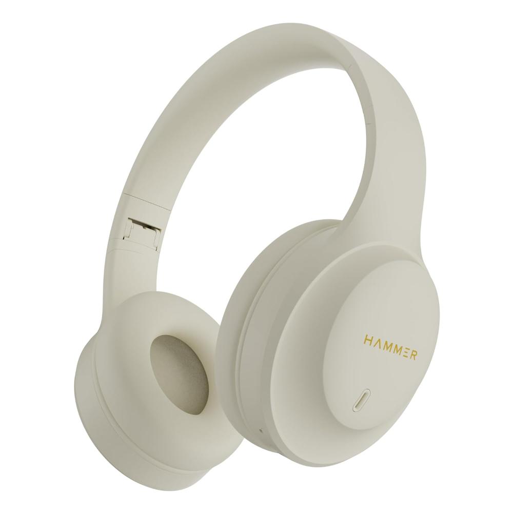 Hammer ENC Vibe Bluetooth Headphone, Beige