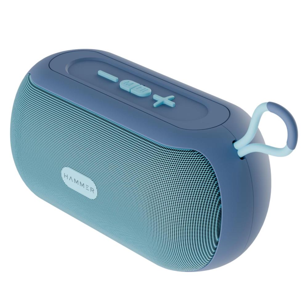Hammer Wave 10 W Bluetooth Speaker, Blue