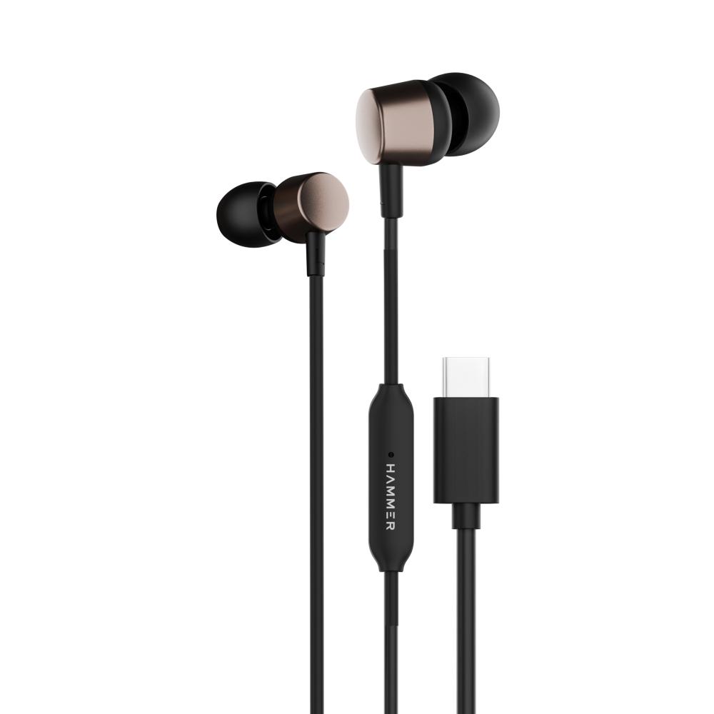 Hammer Nova 2 Type C Earphone, Black