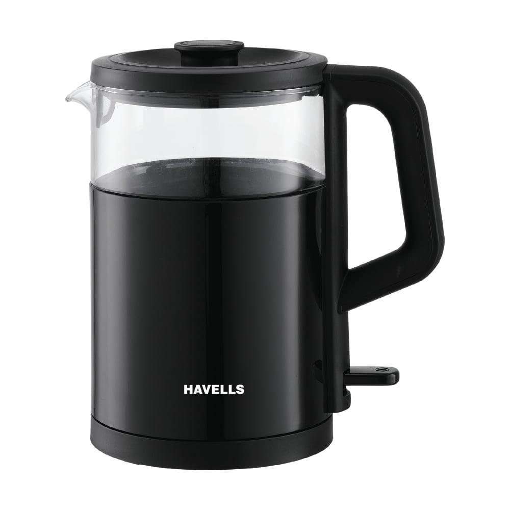 Havells Marino 1 L 1200 W Electric Kettle, Black