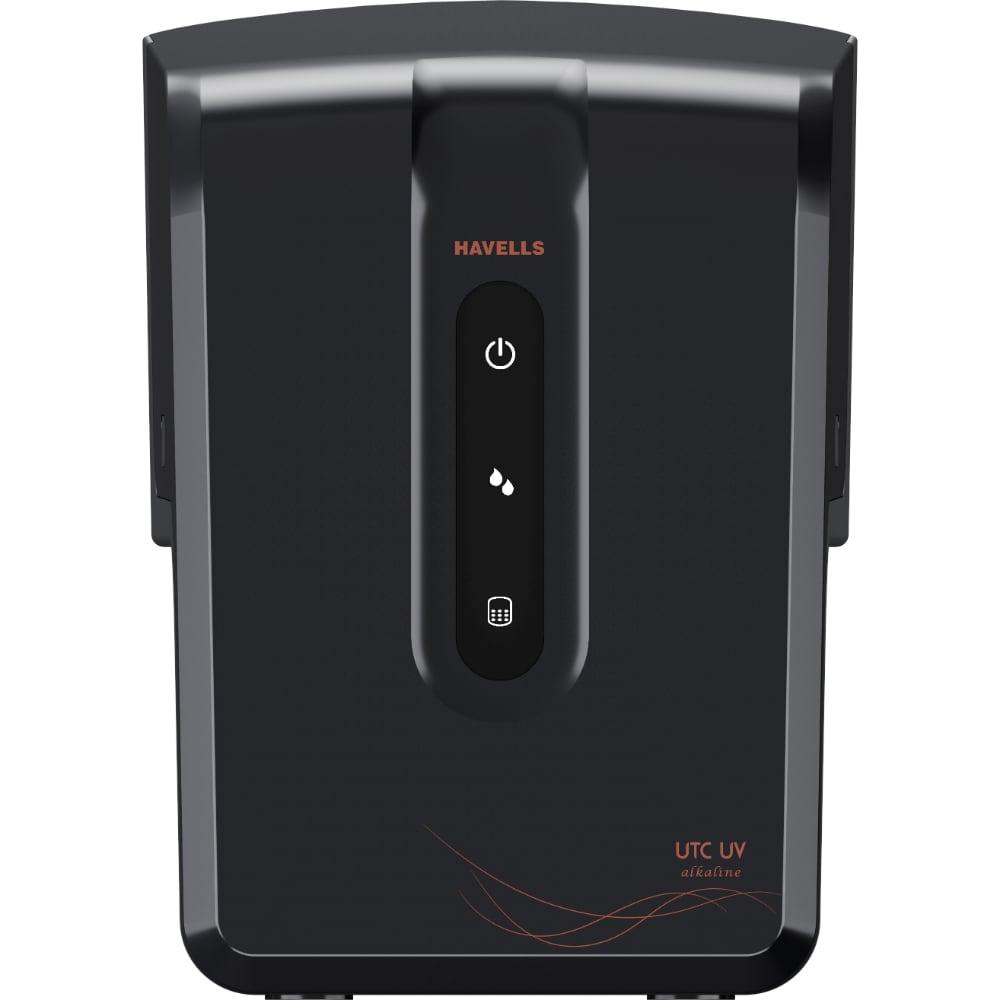 Havells 7 L UTC UV + Alkaline Water Purifier, Black