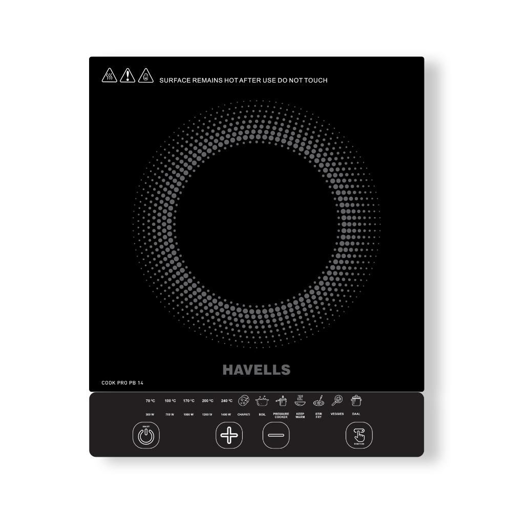 Havells 1400 W Cook Pro PB 14 Induction Cooktop