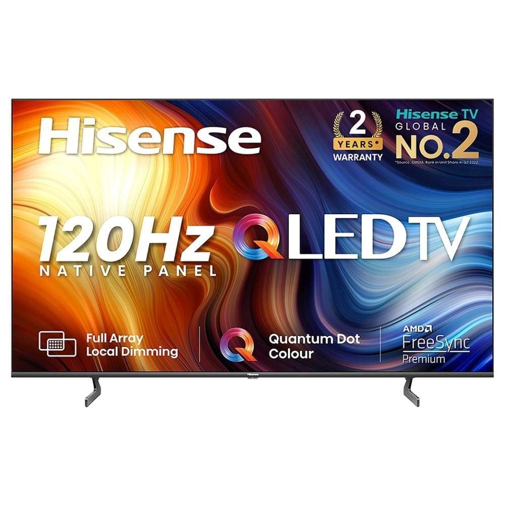 Hisense 55インチ 液晶テレビ 120Hz 4K U7H Buy Hisense 139 cm (55 Inch) Ultra HD (4K) QLED Smart TV, U7H