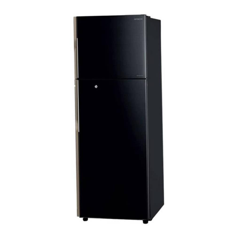 Buy Hitachi 318 litres 3 Star Double Door Refrigerator, Pure Black Buy Hitachi 318 litres 3 Star Double Door Refrigerator, Pure Black