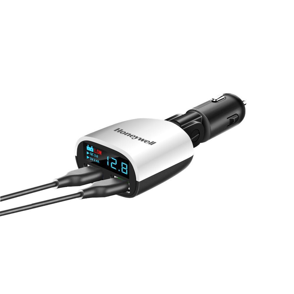Honeywell CHGCLAQC3.02U Micro CLA LED Charger 2.4AMP, Black & White