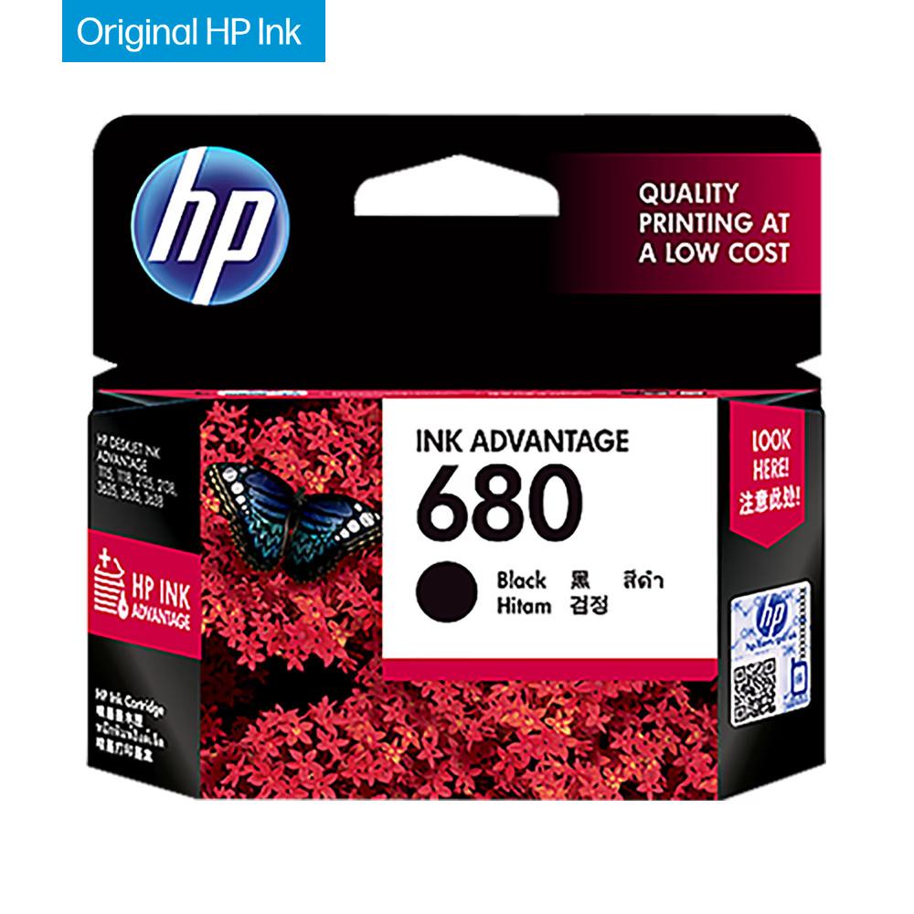HP 680 Original Ink Advantage Cartridge, Black