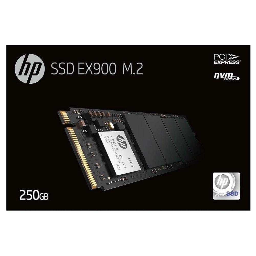 Hp 250GB EX900 M.2 PCIe Gen3x4, NVMe Internal Solid State Drive (SSD)