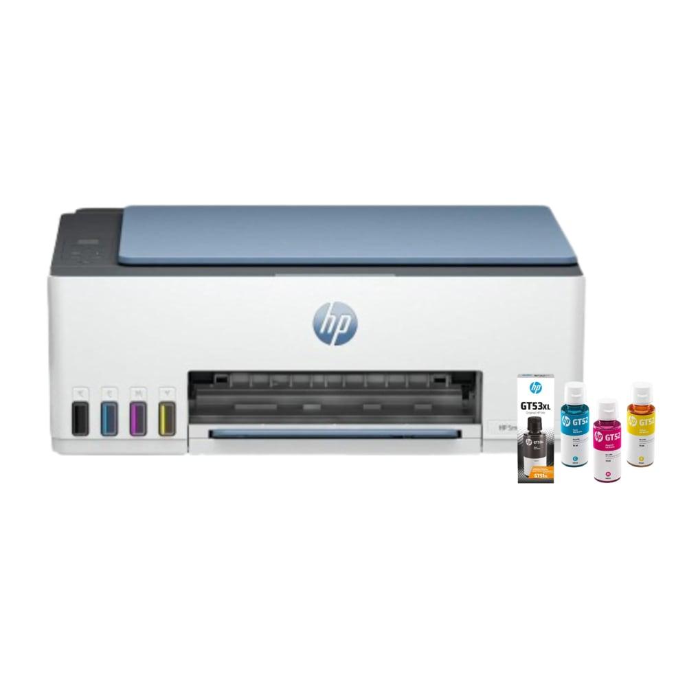 HP Smart Tank 585 All-in-One Wi-Fi Colour Wireless Home Inkjet Printers (Upto 4000 Black and 6000 Colour Pages Included in The Box), Print, Scan & Copy for Office/Home