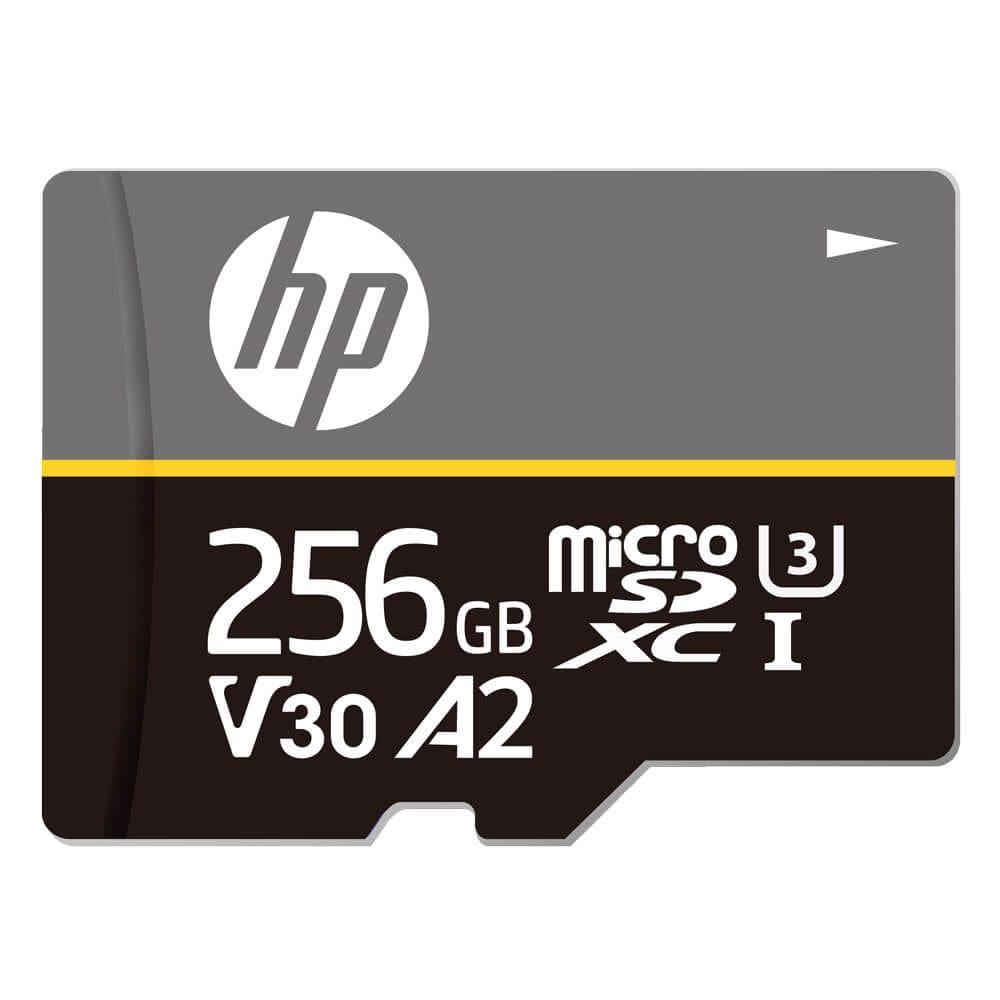 HP 256 GB microSD Memory Card With Adapter