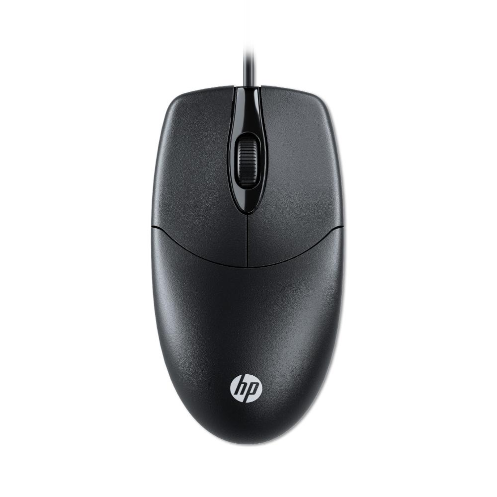 HP M050 Wired Mouse, Black