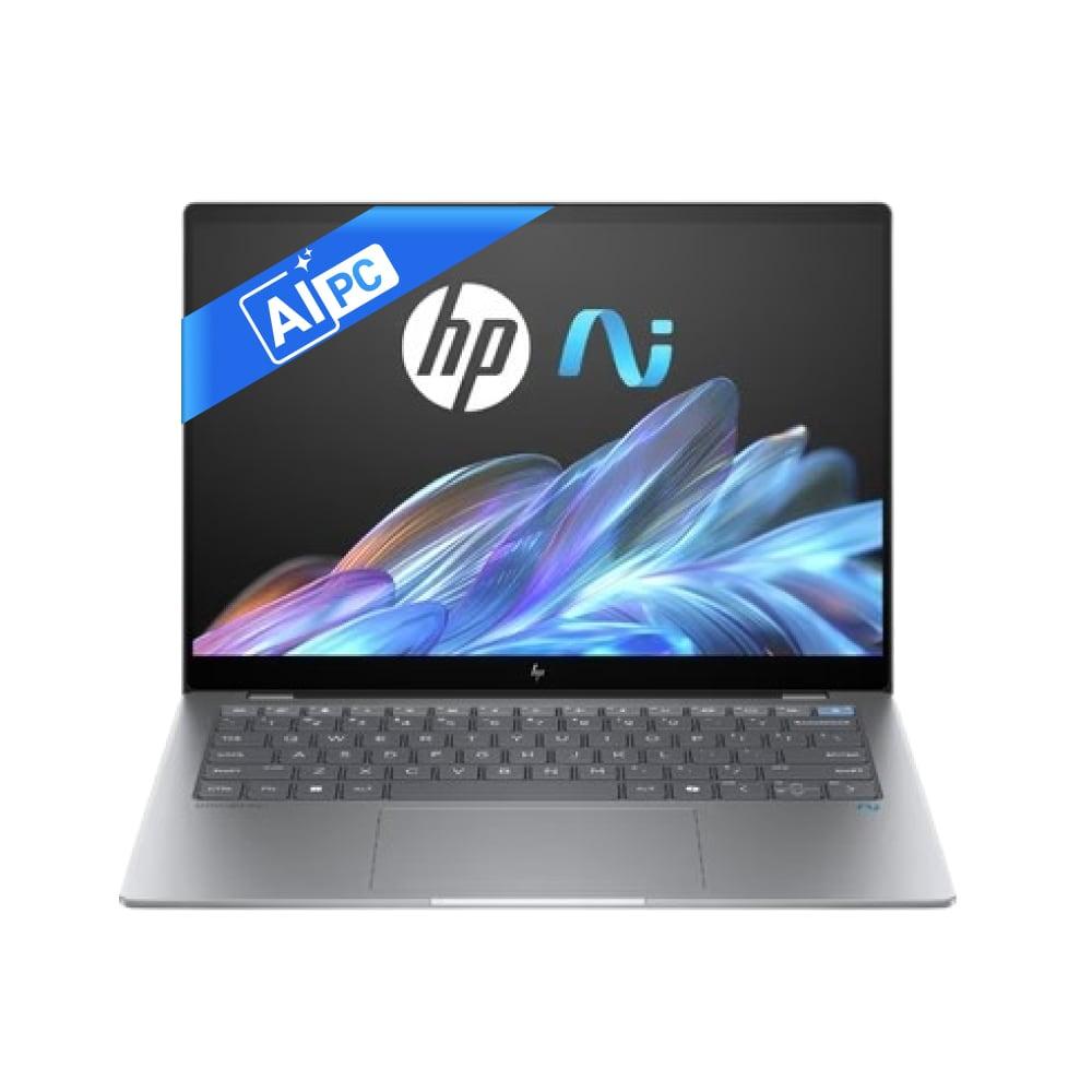 HP Omnibook X 14-fe0121QU Convertible Laptop (Qualcomm Snapdragon/16 GB /1 TB SSD/X Elite Qualcomm Adreno/Next Gen Windows/Microsoft Office 2021 Home & Student/IPS), 35.6 cm - 14 inch, Meteor Silver