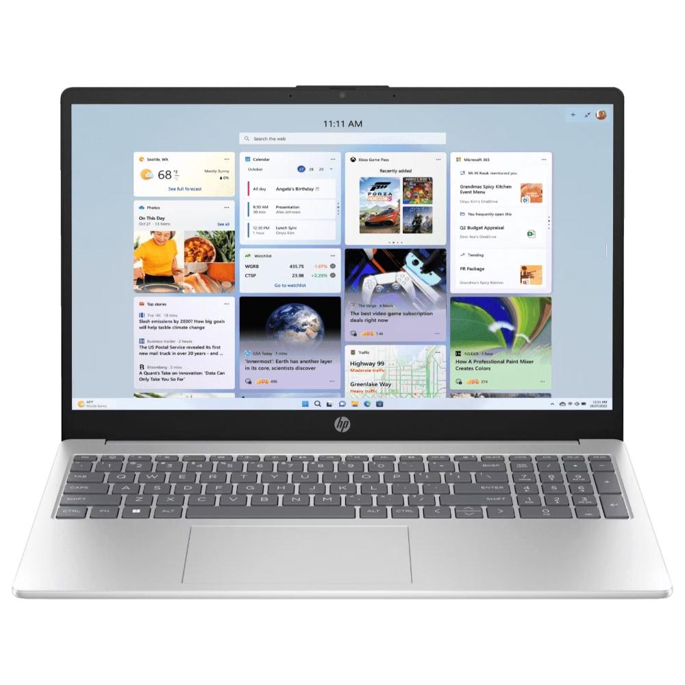 HP 15 15-fd0492TU Standard Laptop (Intel Core i5-1334U/16 GB/512 GB SSD/Intel Iris Xe Graphics/Windows 11 Home/MSOffice/Full HD), 39.62 cm - 15.6 inch, Natural Silver