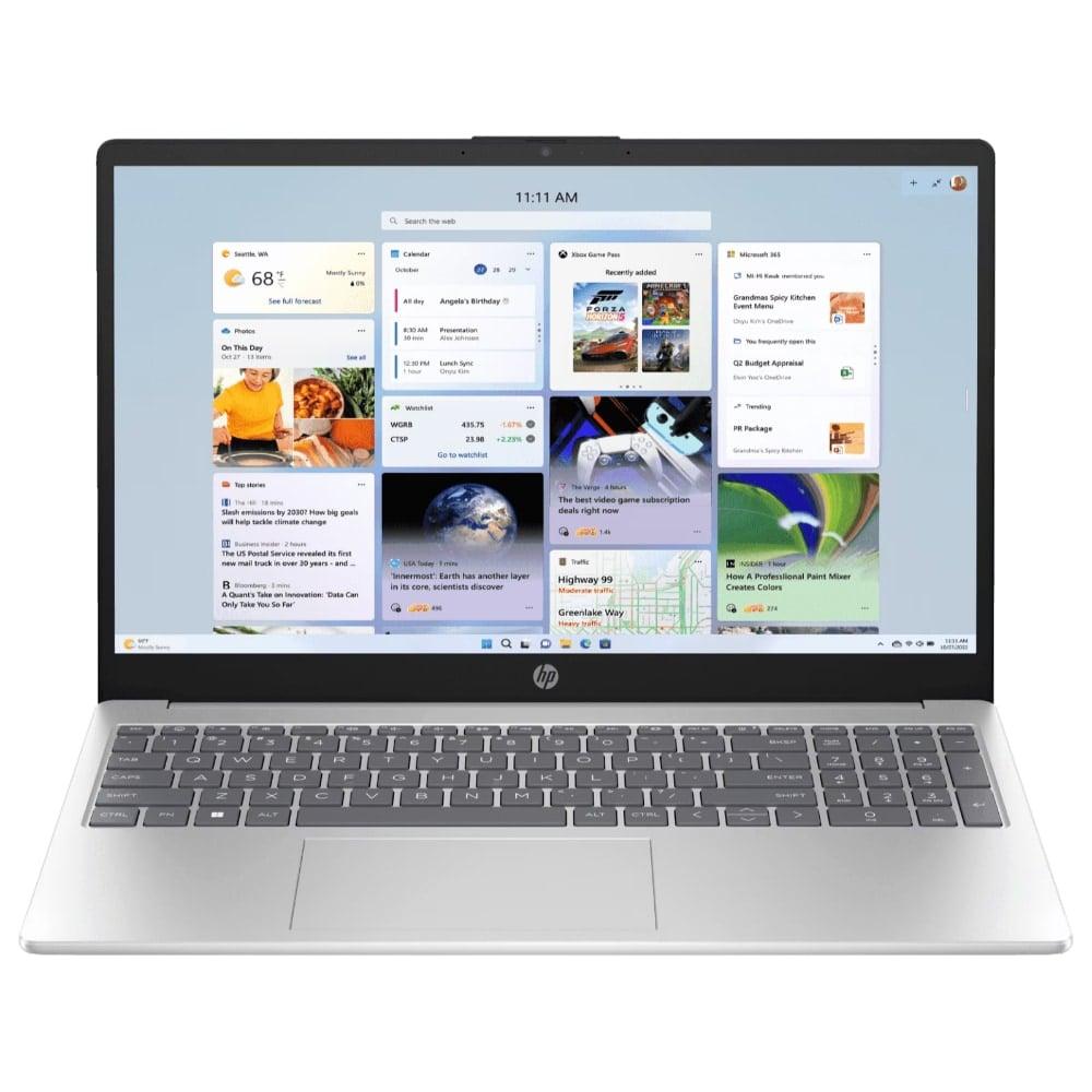 HP 15 15-fd0492TU Standard Laptop (Intel Core i5-1334U/16 GB/512 GB SSD/Intel Iris Xe Graphics/Windows 11 Home/MSOffice/Full HD), 39.62 cm - 15.6 inch, Natural Silver