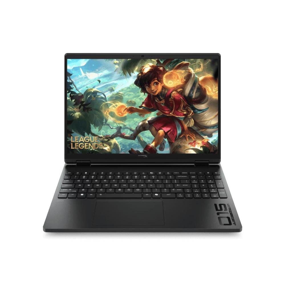 HP Omen 15 HyperX 15-GA0028TX Gaming Laptop (14th Gen Intel Core i7-14650HX/24 GB/1 TB SSD/8 GB-NVIDIA GeForce RTX 5050/Windows 11 Home/MS Office Home 2024/2.5K), 38.9 cm - 15.3 inch, Shadow Black, Black Chrome Logo