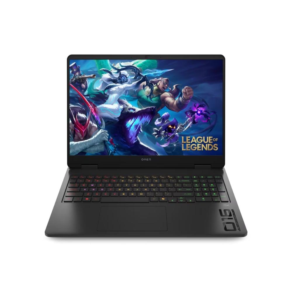 HP Omen 16-am0238TX Gaming Laptop (Intel Core Ultra 7 255H/24 GB/1 TB SSD/8 GB-NVIDIA GeForce RTX 5060 GPU/Windows 11 Home/MS Office Home 2024/Full HD), 40.9 cm - 16.1 inch, Shadow Black, Black Chrome Logo