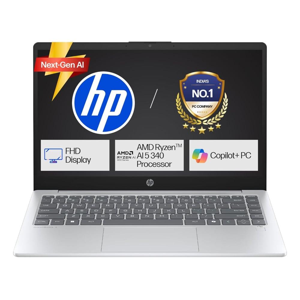 HP OmniBook 7 14-FR0066TU Standard Laptop (Intel Core Ultra 5 225H/16 GB/512 GB SSD/Intel Arc 130T GPU/Windows 11 Home/MS Office Home 2024/OLED), 35.6 cm - 14 inch