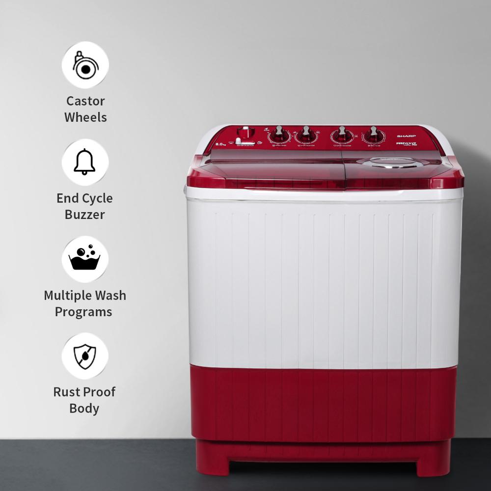 BURTON - 【MRS】plus one works 38リットル irwak Buy Sharp PureWave 8 Kg Top Load Semi-Automatic Washing