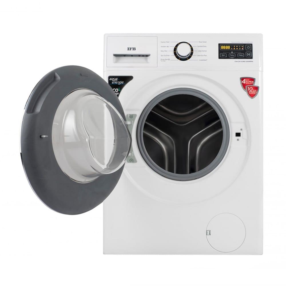 Buy IFB 6 Kg Front Loading Fully Automatic Washing Machine, Eva ZX
