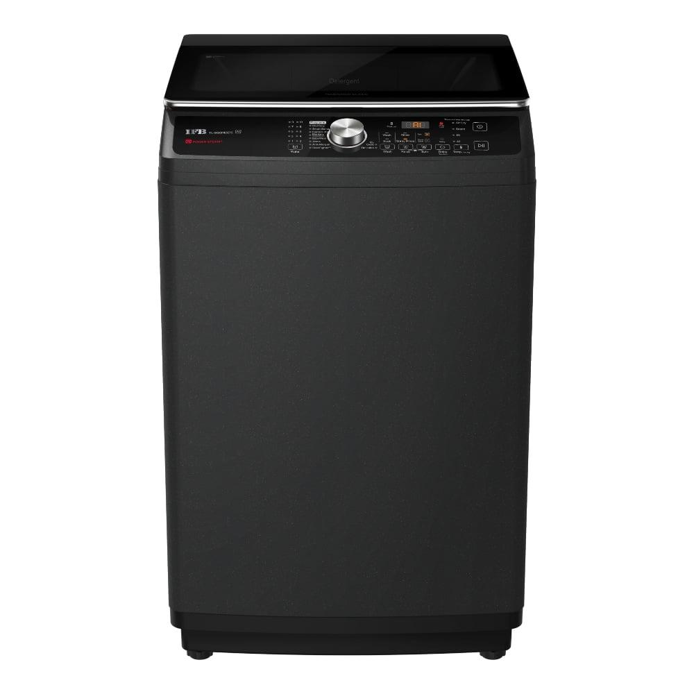 IFB 9 kg Top Load, AI Powered, Power Steam, 3D Wash, Aqua Energie, Tridiac Pulsator, Noir Black (TL900NB2S)