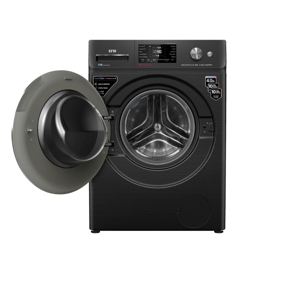 IFB Exe Plus BXN 1114KH 11 Kg Fully Automatic Front Load Washing Machine, Black