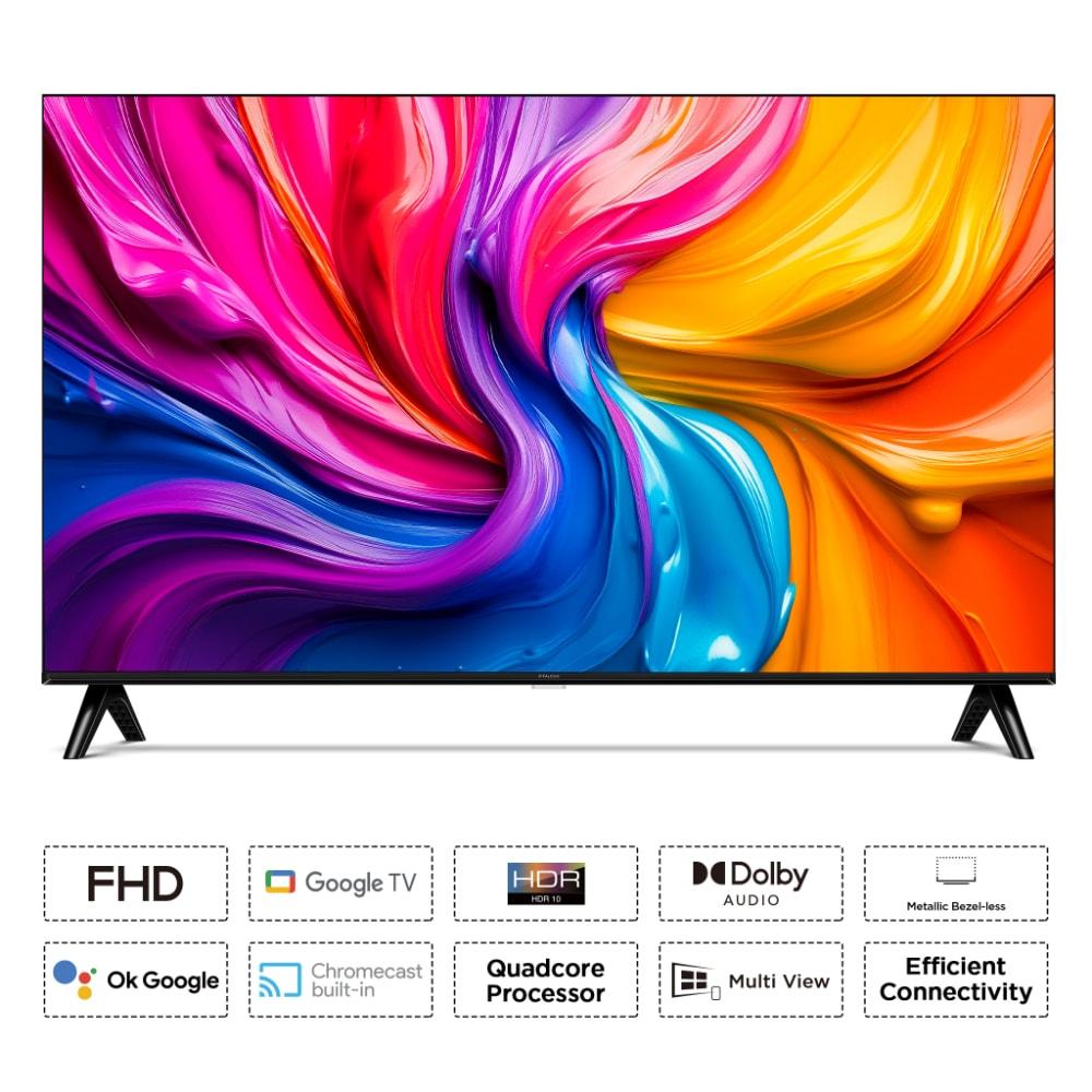 Google TV 40インチ Buy iFFALCON 101.6 cm (40 inch) 2K FHD Google TV, 40S55, Black at