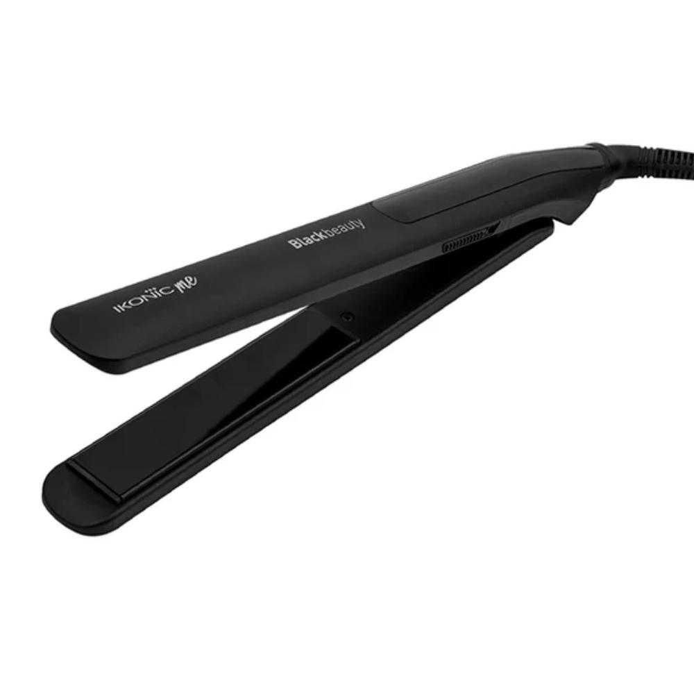 Ikonic Me Black Beauty Hair Iron Straightener, Black