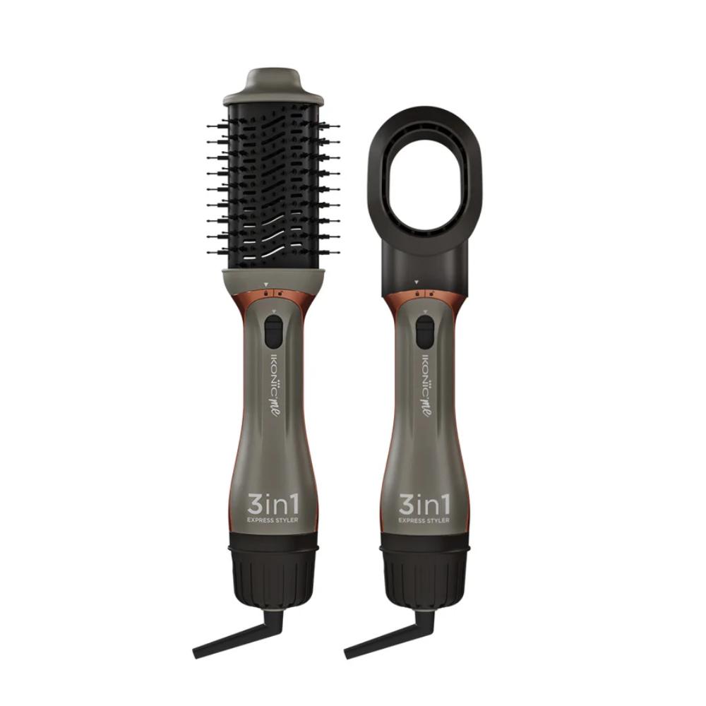 Ikonic 3-in-1 Express Hair Styler, Grey
