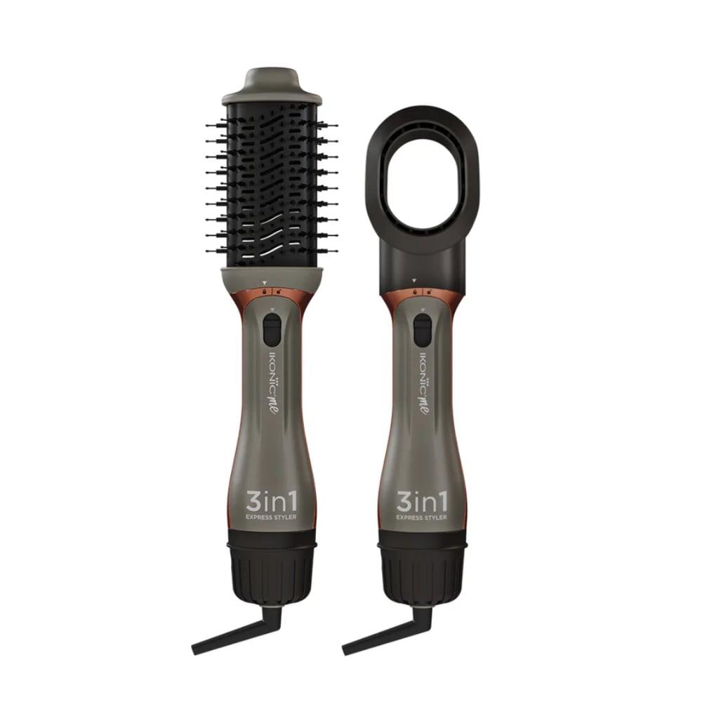 Ikonic 3-in-1 Express Hair Styler, Grey
