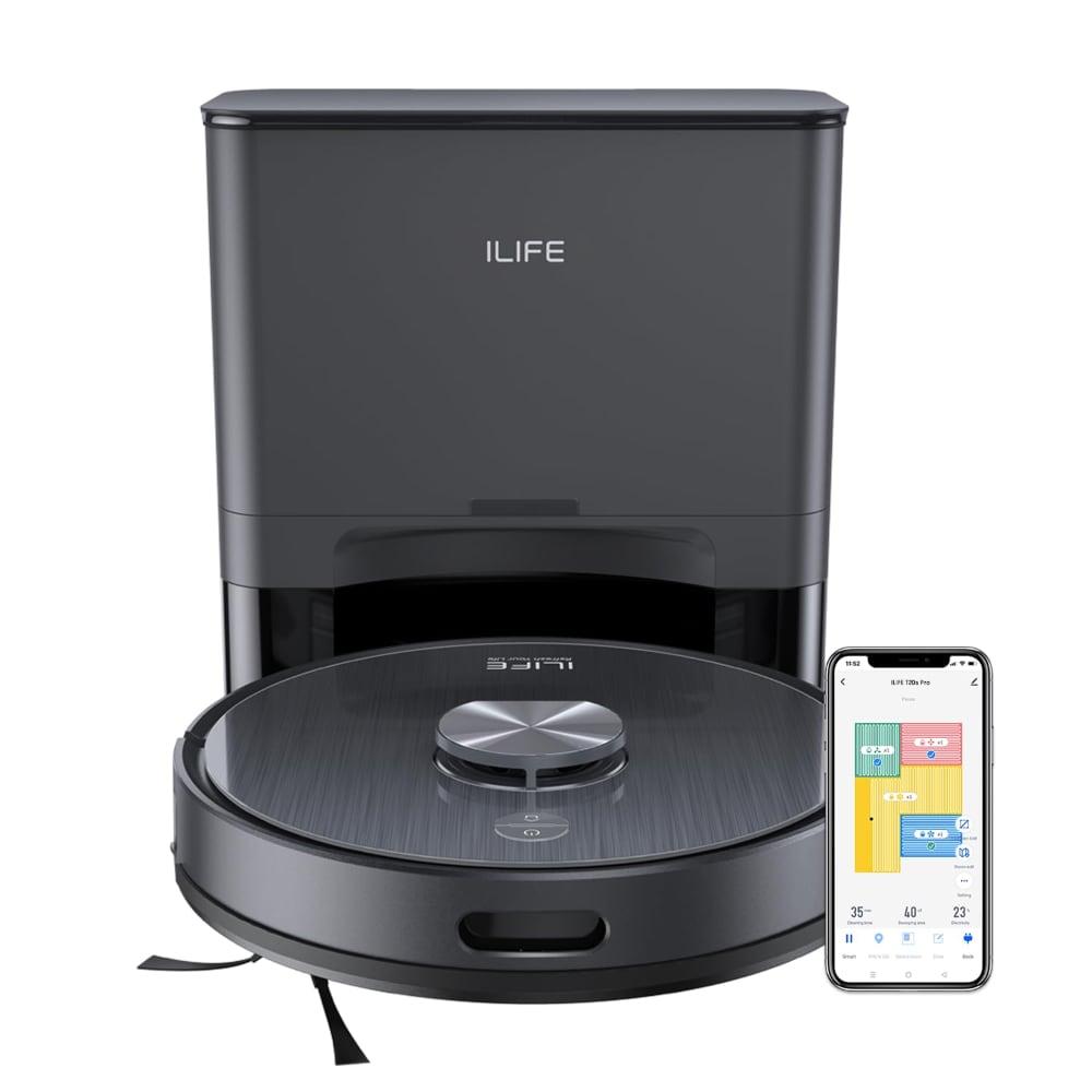 ILIFE T20s Pro Advanced Self-Emptying Robotic Vacuum Cleaner