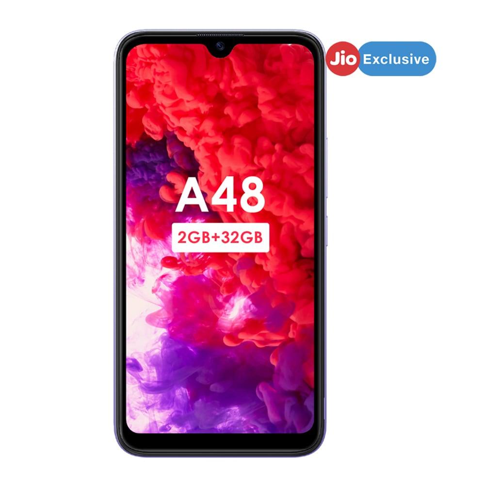 Itel A48 32 GB, 2 GB RAM, Gradation Purple, Mobile Phone (JioExclusive offer available)