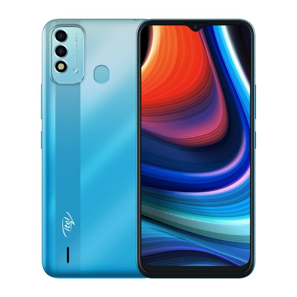 Itel Vision 2S 32 GB, 2 GB RAM, Gradation Blue, Mobile Phone