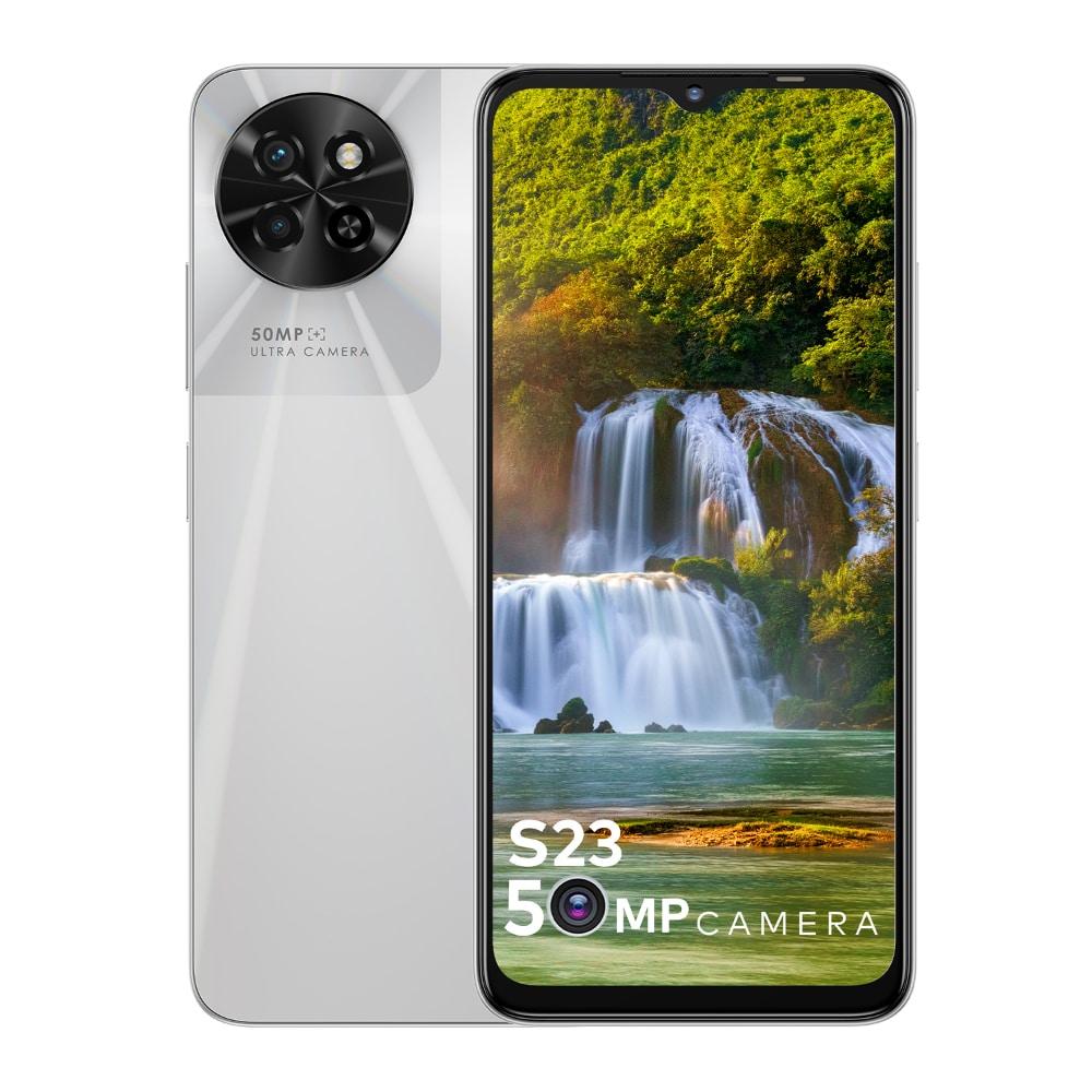 Itel S23 128 GB, 8 GB RAM, Mobile Phone, White