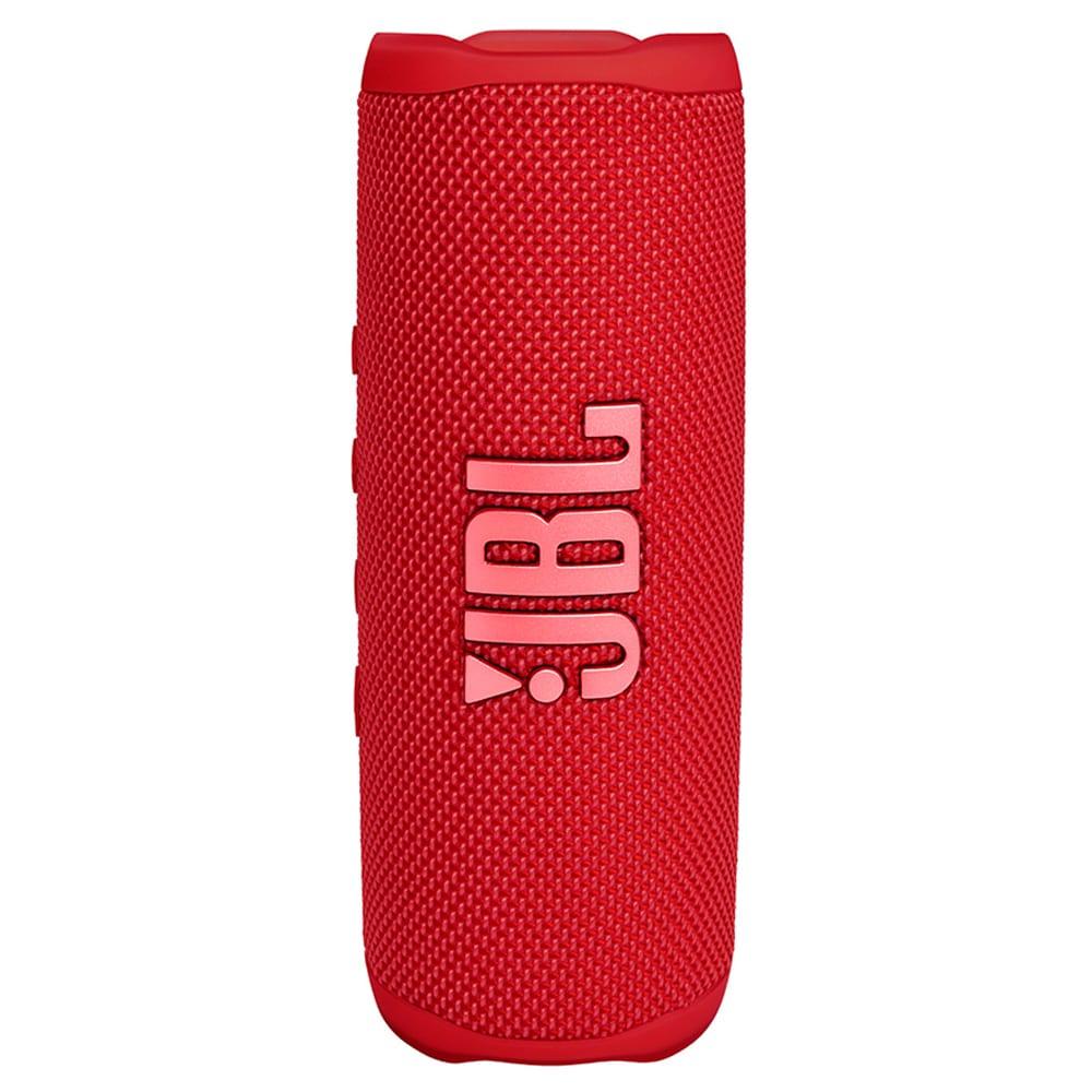 JBL Flip 6 Wireless Portable Bluetooth Speaker with JBL Pro Sound, Upto 12 Hours Playtime, IP67 Water & Dustproof, PartyBoost & Personalization by JBP App (Without Mic), Red-2