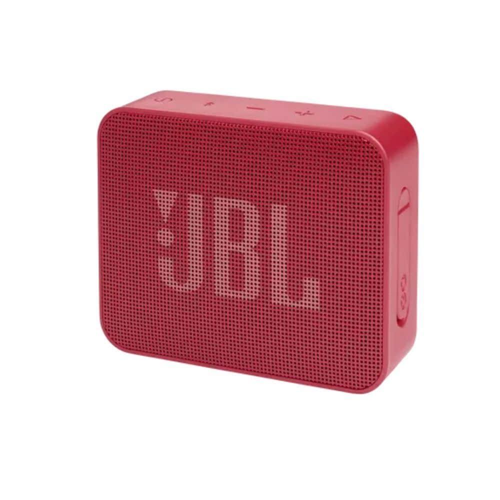 JBL Go Essential Portable Wireless Bluetooth Speaker, Upto 5 hrs of playtime, IPX7 waterproof, Bluetooth v4.2, Red