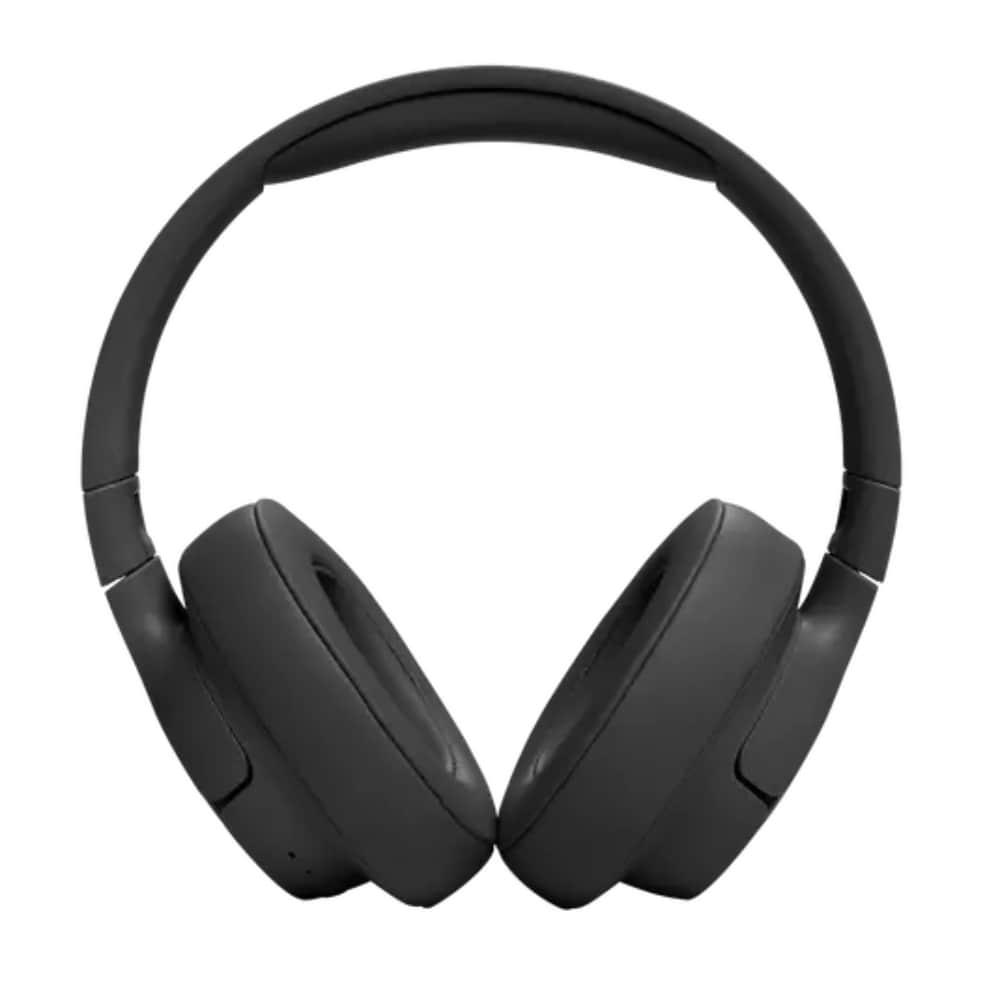 JBL Tune 720BT Wireless Over Ear Headphones with Mic, Pure Bass Sound, Upto 76 Hrs Playtime, Speedcharge, Dual Pairing, Customizable Bass with Headphones App, Lightweight, Bluetooth v5.3, Black