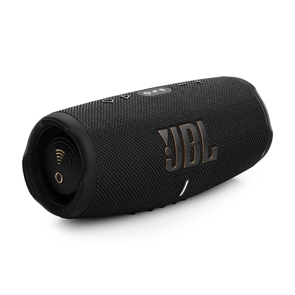 JBL Charge 5 Wi-Fi, Wireless Portable Bluetooth Speaker, JBL Original Pro Sound, 20 Hours Playtime, Deep Bass, Built-in Powerbank, Wi-Fi with AirPlay, IP67 Water & Dustproof, JBL One App (Black)