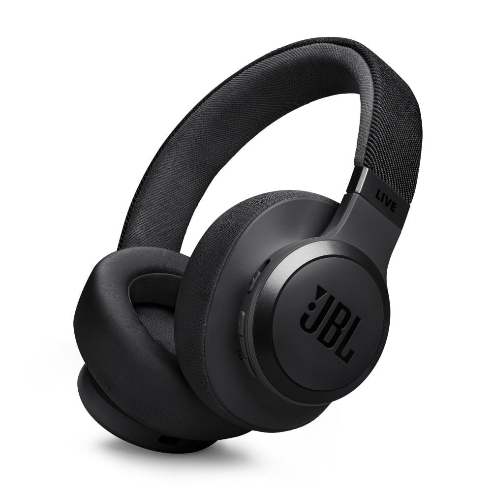 JBL Live 770NC True Adaptive Noise Cancellation Headphones Wireless Over Ear, Spatial Sound, 65 Hrs Playtime, Speed Charge, Multipoint Connect and Personi-Fi 2.0, BT v5.3, Google Fast Pair, Alexa, Black