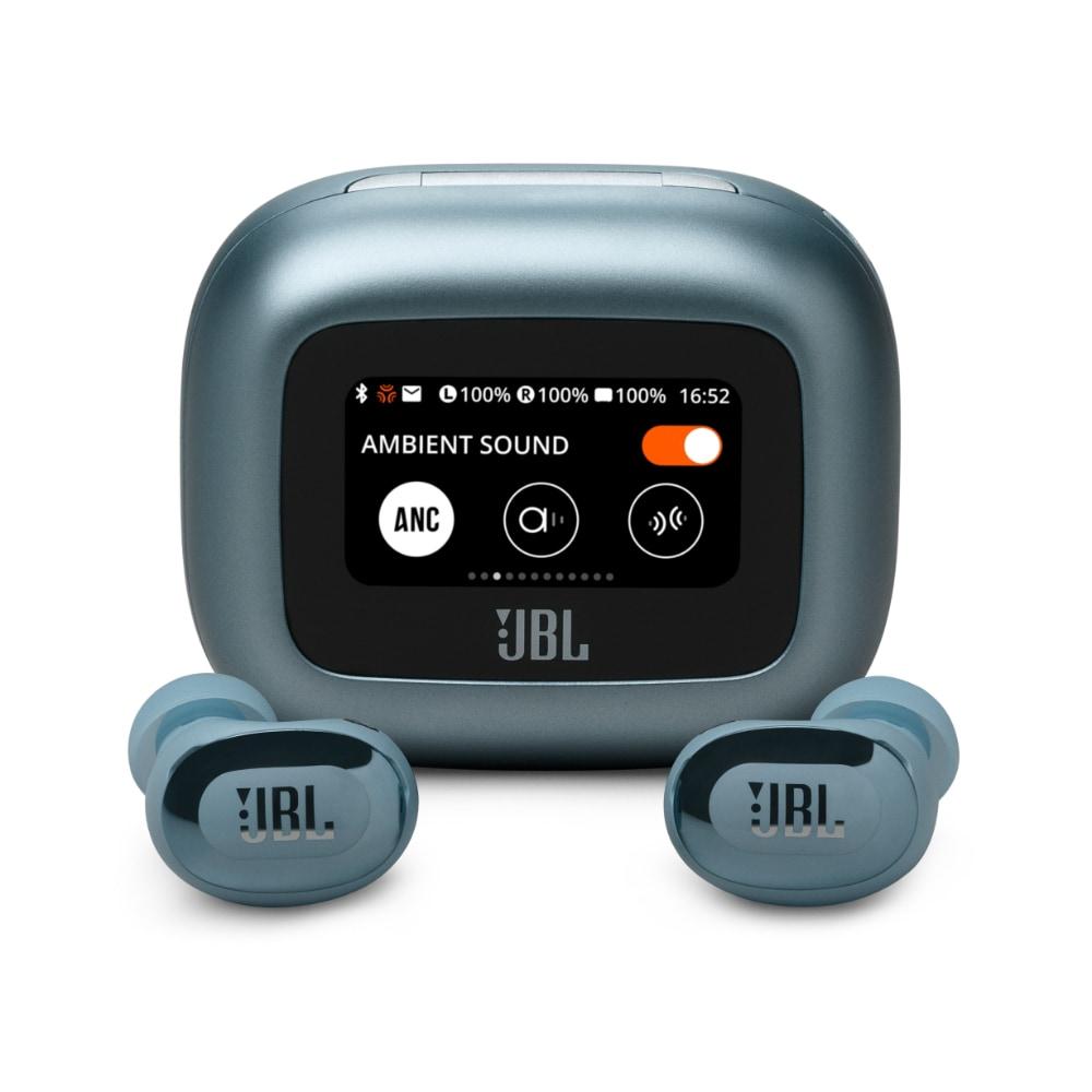 JBL Live BUDS 3. True Wireless Noise Cancelling Earbuds, Hi Res Audio With JBL Signature Sound, 40 Hours Playtime, Multi Point Connection, IP 55 Waterproof and Dustproof, JBL Headphones App, Personifi 3.0 ( Blue)