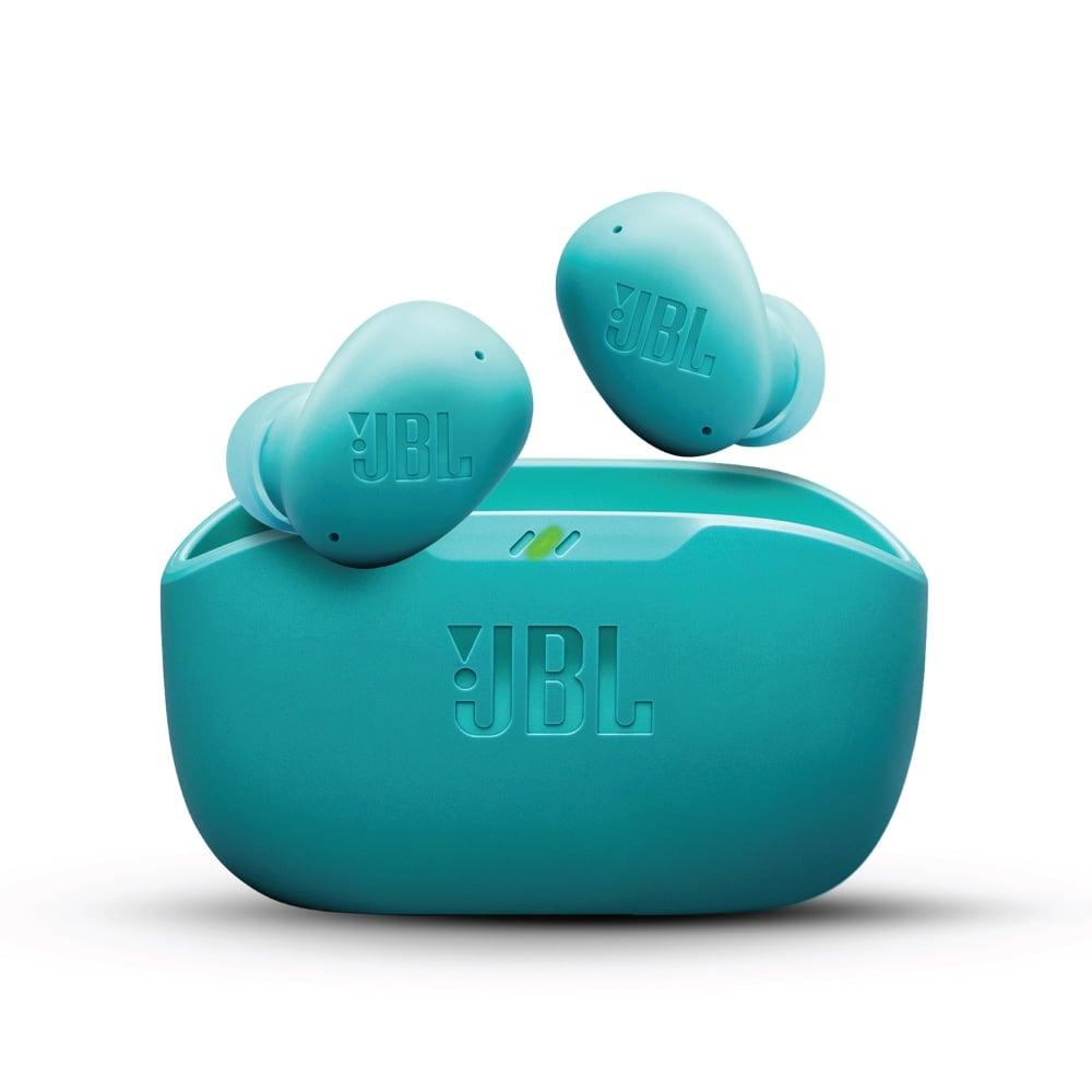 JBL New Launch Wave Buds 2 Ear Buds Wireless TWS Bluetooth v5.3 Earbuds with ANC, Smart Ambient, Extreme Bass & Relax Mode, Multi Connect, Speed Charge, Fast Pair, 40 H Playtime, 4 Mics, IP54 (Blue)