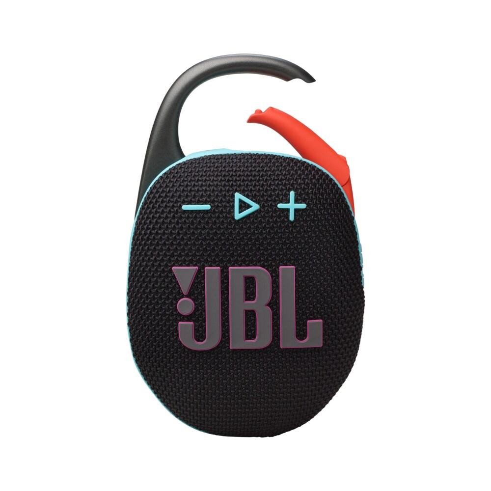 JBL Clip 5, Ultra Portable Waterproof Speaker, JBL Pro Sound, 12 Hours of Playtime, Waterproof Dustproof, Bluetooth v5.3, Multiconnection with Auracast, JBL Portable App (Black Orange)