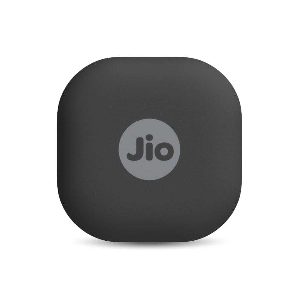 JioTag Go Black for Android, India's First Android Tag, Google Find Hub Item Finder, Worldwide tracking for Keys, Wallets, Luggage, Gadgets and more, 1+1 Year Battery, No SIM Needed, 120 db Sound, Bluetooth v5.3