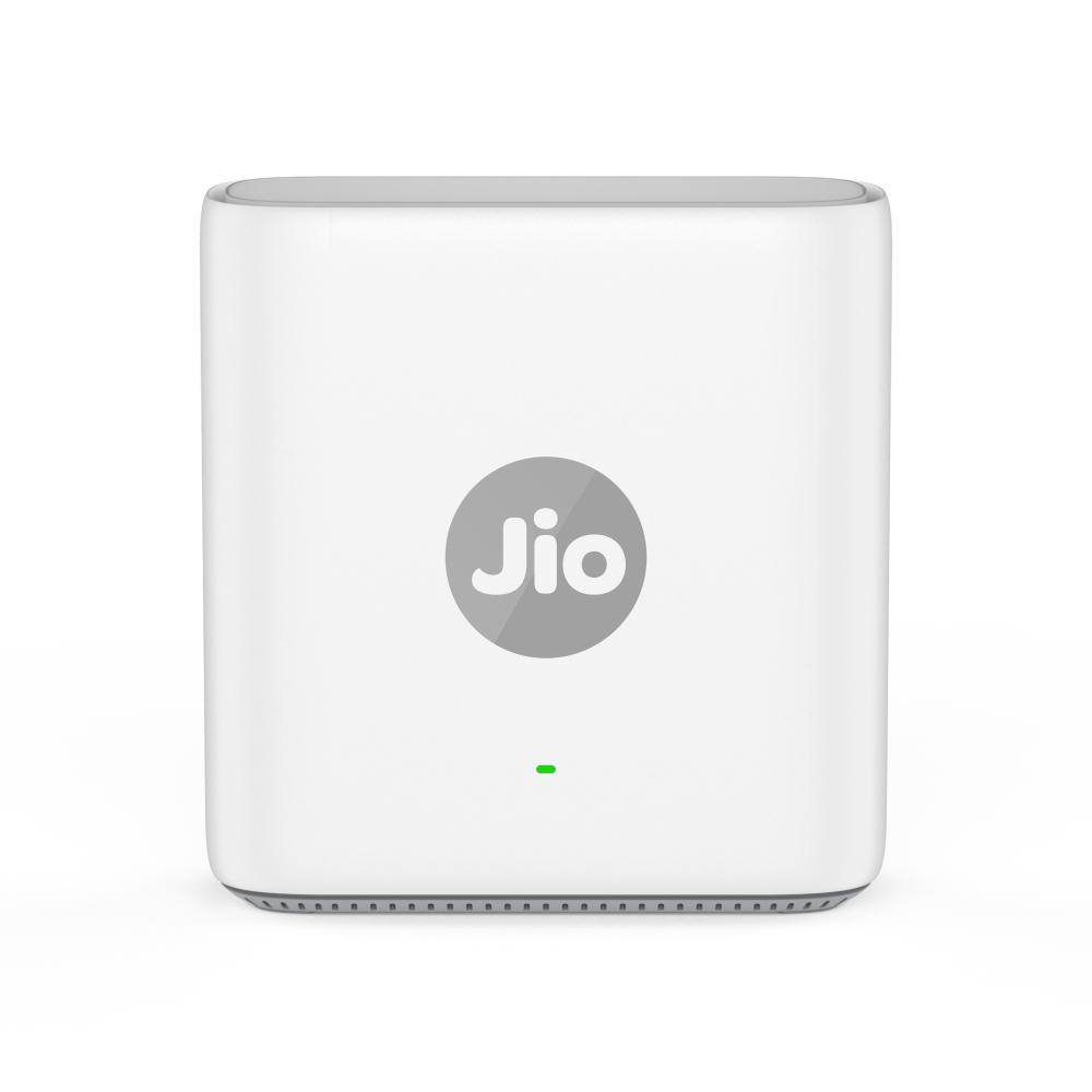 Jio AX3000 WiFi 6 Router, Up to 3000 Mbps Speed, Covers 1500 sq. ft., Supports 100+ Devices, PPPoE Compatible, Dual Band Gigabit