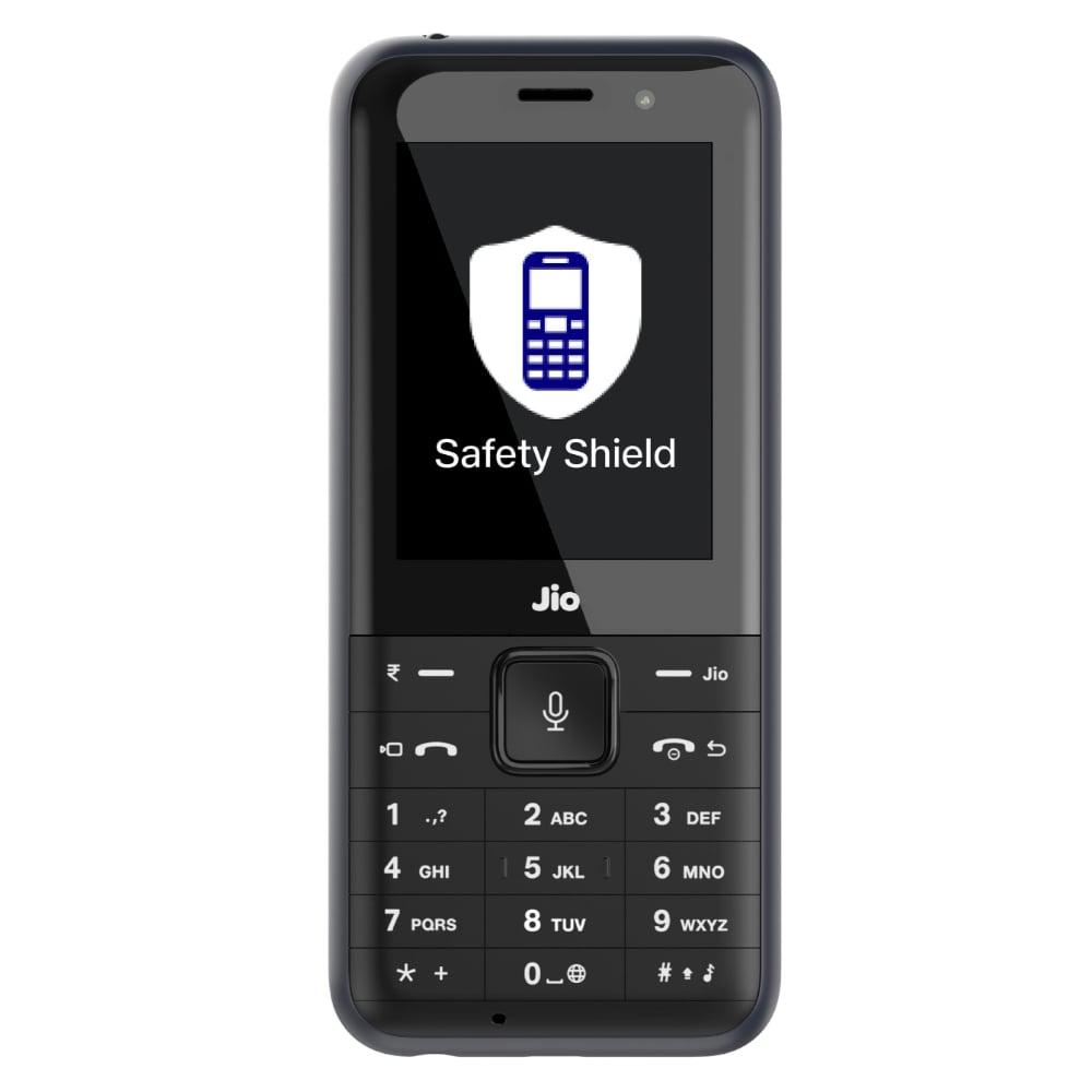 JioPhone Prima 2, 4G Keypad Phone with Safety First Feature, YouTube, Facebook, Google Voice Assist, JioTV, JioHotstar, JioSaavn, JioPay (UPI), 2000 mAh Powerful Battery, LED Torch, Digital Camera, Luxe Blue, Locked for Jio Network