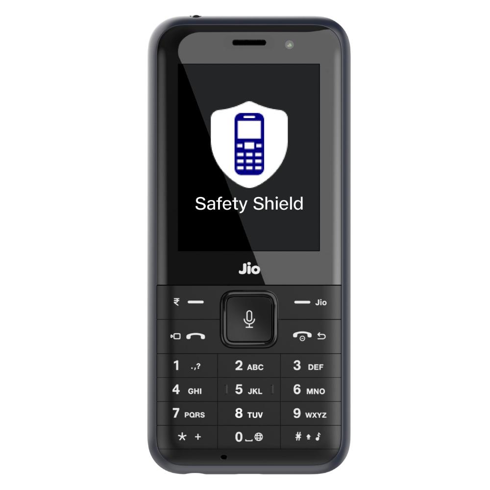 JioPhone Prima 2, 4G Keypad Phone with Safety First Feature, YouTube, Facebook, Google Voice Assist, JioTV, JioHotstar, JioSaavn, JioPay (UPI), 2000 mAh Powerful Battery, LED Torch, Digital Camera, Luxe Blue, Locked for Jio Network
